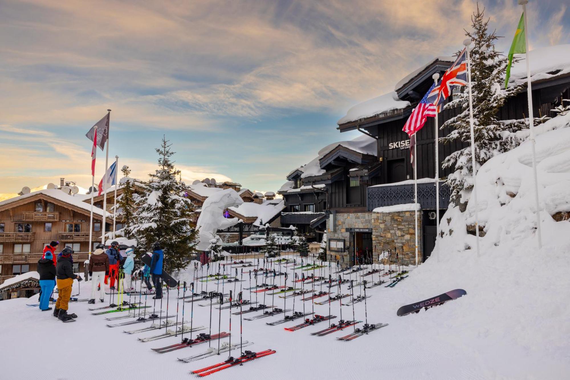 Le Lana Hotel Courchevel Exterior photo